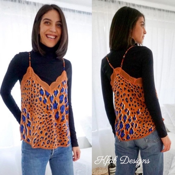 ❤️LAST! LOVESTITCH Wild Thing Leopard Lace Cami! - Picture 2 of 5